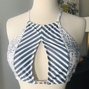NWT Cheeky Gal Halter Bikini Top